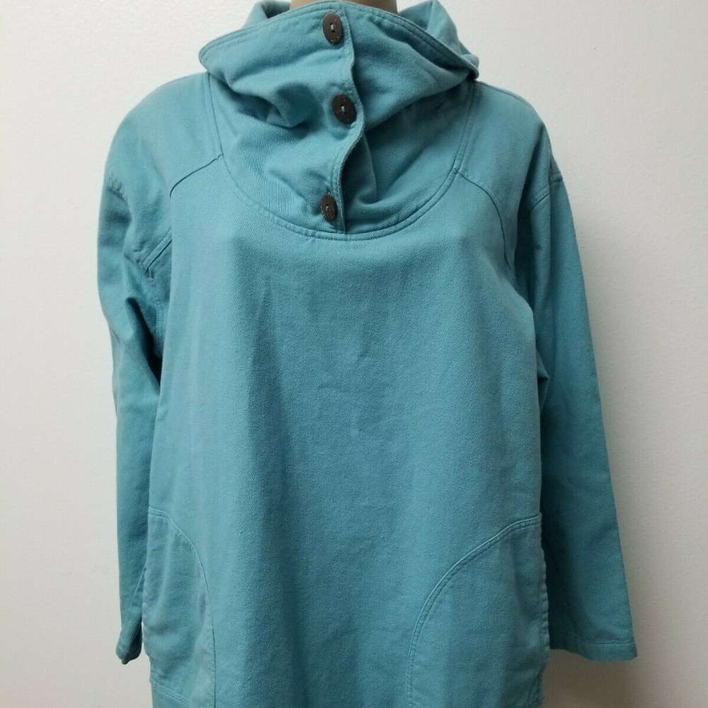 Soft Surroundings Oversized Collar Sweater M